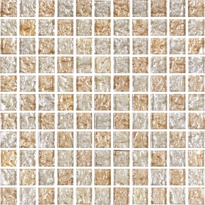 Мозаика стеклянная Kotto Keramika GM 8018 C2 Gold Sand S1/Gold Ambra 300х300 мм