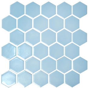 Мозаика керамическая Kotto Keramika H 6026 Hexagon Light Blue 295х295 мм