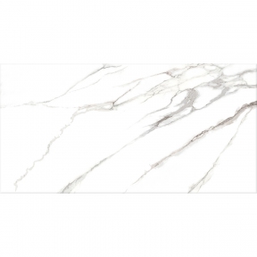 Плитка Golden Tile Nero E Bianco Bianco белый NB0051 9х600х300 мм