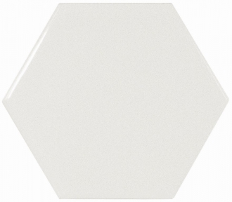 Плитка керамогранит Equipe Scale Scale Hexagon White 21911 10,7х12,4 см