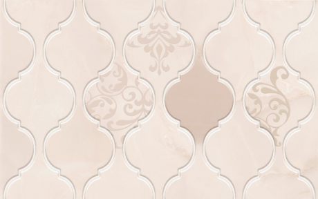 Керамическая плитка Golden Tile Fragolino арабески 250x400x7,5 мм (8N5151)