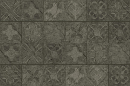 Клінкерна плитка Cerrad Torstone Grafit Decor 14,8x30 см
