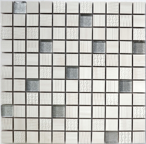 Мозаика керамическая Kotto Keramika СМ 3043 С2 Cream-Silver 300х300 мм