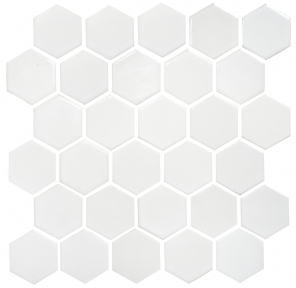 Мозаика керамическая Kotto Keramika H 6024 Hexagon White 295х295 мм