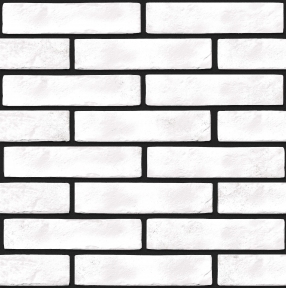 Плитка фасадна Golden Tile Fino Білий 6F0020 250x60x6 мм