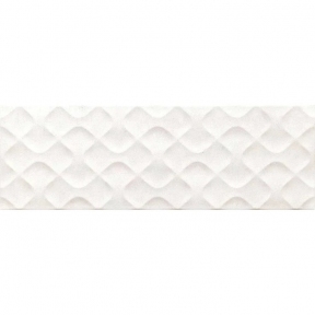 Плитка настенная CERAMIKA COLOR Visual White Ribbon 250x750 мм