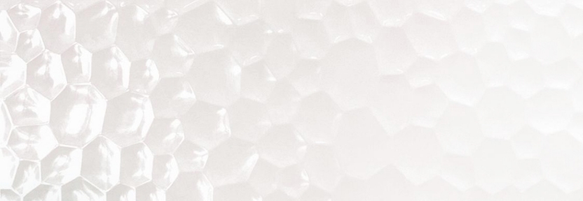 Плитка Azteca Unik R90 Bubbles White Glossy 30х90 см B43