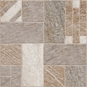 Керамическая плитка Golden Tile Misto Mattone коричневый 400x400x7 мм (3F7830)