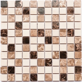 Мозаика керамическая Kotto Keramika CM 3024 C3 Brown-Beige-White 300х300 мм