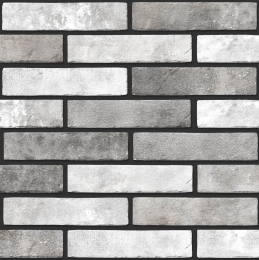 Плитка Golden Tile KLINKER BRICK СЕРЫЙ 250x60x6 мм KB2010