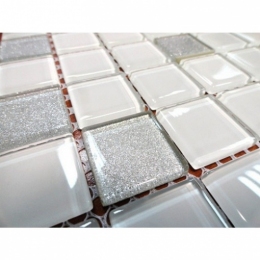 Мозаика стеклянная VIVACER MixC09 300x300 мм