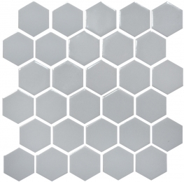 Мозаика керамическая Kotto Keramika H 6002 Hexagon Grey Silver 295х295 мм