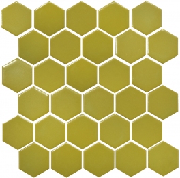 Мозаика керамическая Kotto Keramika H 6016 Hexagon Olive 295х295 мм