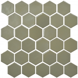 Мозаика керамическая Kotto Keramika H 6012 Hexagon Maus Grey 295х295 мм