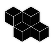 Настенная плитка Paradyz Uniwersalna Mozaika Prasowana Romb Hexagon Nero 204х238 мм (1179595)