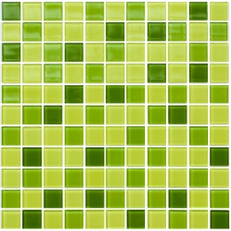 Мозаика стеклянная Kotto Keramika GM 4031 C3 Lime D/Lime M/Lime W 300х300 мм