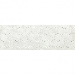 Плитка настенная CERAMIKA COLOR Universal White Hexagon RECT 250x750x9 мм