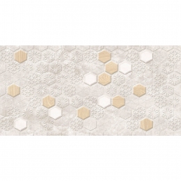 Плитка Golden Tile Zen Hexagon бежевый ZN1061 9х600х300 мм