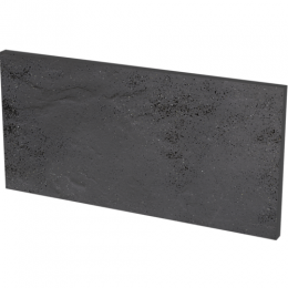 Клинкерная плитка Paradyz Semir Grafit Базoвая под ступени cтруктурная 30x14,8 см