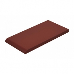 Плитка для парапета Cerrad гладкая 148х300х13 мм burgund