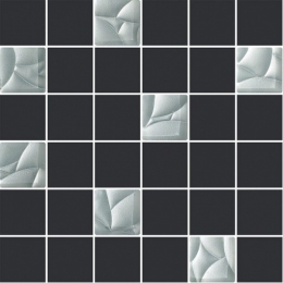 Мозаика Paradyz Esten Bianco/Grafit 298х298х10 мм