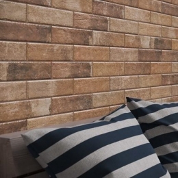 Фасадна плитка клінкерна Paradyz Scandiano Rosso 240x65x7 мм