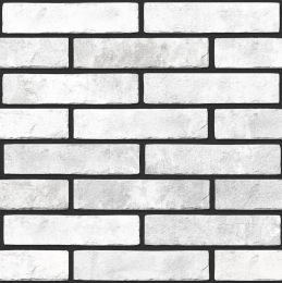 Плитка Golden Tile KLINKER BRICK БІЛИЙ KB0010 250x60x6 мм