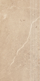Плитка для ступеней Paradyz Sunnydust Beige Stopnica Prosta Nacinana Mat. G1 29,8х59,8 см