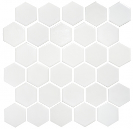 Мозаика керамическая Kotto Keramika H 6024 Hexagon White 295х295 мм