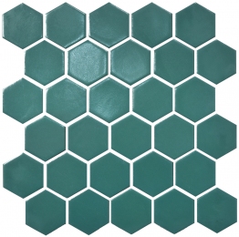 Мозаика керамическая Kotto Keramika H 6017 Hexagon Aqvamarine 295х295 мм