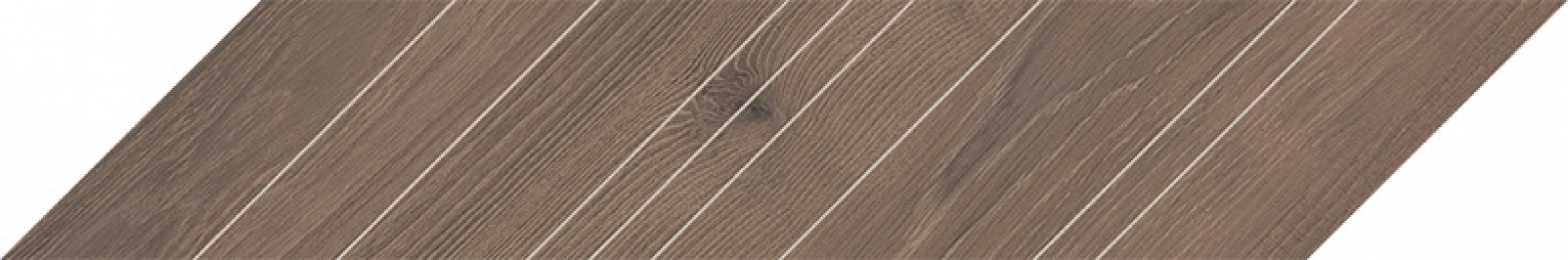 Керамогранитная плитка Paradyz Wildland Dark Dekor Chevron Lewy G1 14,8х88,8 см