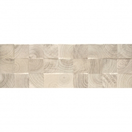Настенная плитка Paradyz Ceramica Daikiri Wood Beige Struktura Kostki Sciana 25х75 см (017691)