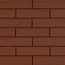 Фасадна плитка клінкерна CERRAD BURGUND RUST 245х65х6,5 мм