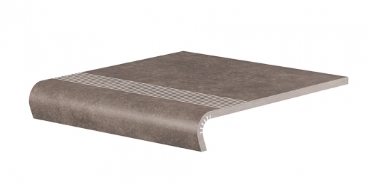 Ступень клинкерная Cerrad V-shape Cottage 330х300х11 мм cardamom
