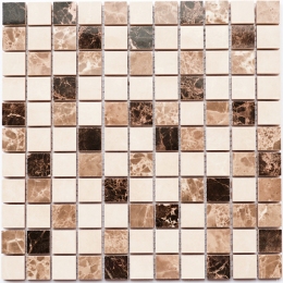 Мозаика керамическая Kotto Keramika CM 3024 C3 Brown-Beige-White 300х300 мм