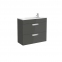Шкафчик с умывальником ROCA Debba 80 Anthracite A855907153