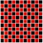 Мозаика стеклянная Kotto Keramika GM 4003 CC Black/Red M 300х300 мм