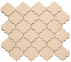 Мозаика керамическая Kotto Keramika Arabeska A 6018 Beige Smoke 270х300 мм