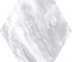 Плитка керамогранит Equipe Bardiglio Hexagon Light 23769 17,5х20 см