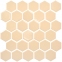 Мозаика керамическая Kotto Keramika H 6007 Hexagon Bisque 295х295 мм