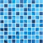 Мозаика стеклянная Kotto Keramika GMP 0425017 С2 Print 19/Blue D Mat 300х300 мм